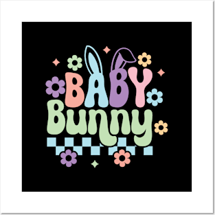 Easter Baby Bunny Posters and Art